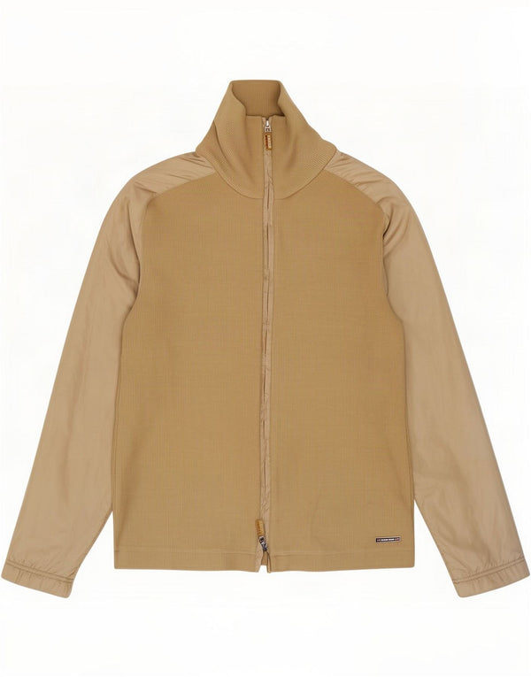 Gianfranco Ferre Womens Cardigan Sweater UK 14 Large Beige