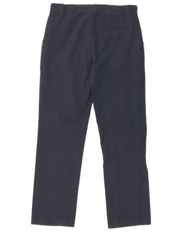 Marks & Spencer Boys Lige Chinobukser 12-13 år W28 L26 Marineblå