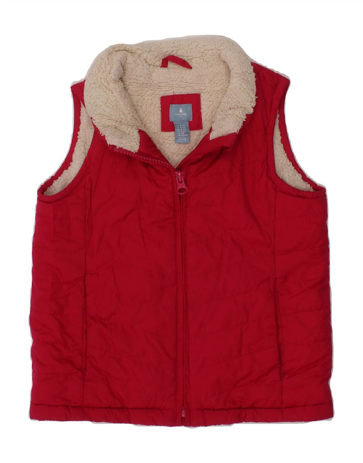 GAP Girls Sherpa Gilet 3-4 Years Pink Polyester Vintage Gap and Second-Hand Gap from Messina Hembry 
