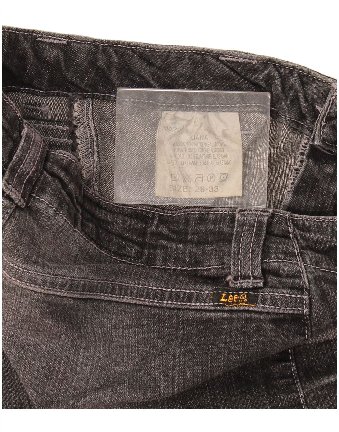 Lee Dame Kiana Bootcut Jeans W28 L29 Grå