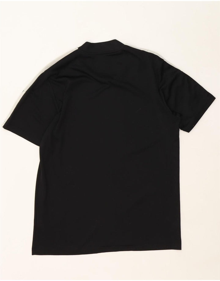Adidas Herre Aeroready T-Shirt Top Medium Sort Colourblock Polyester