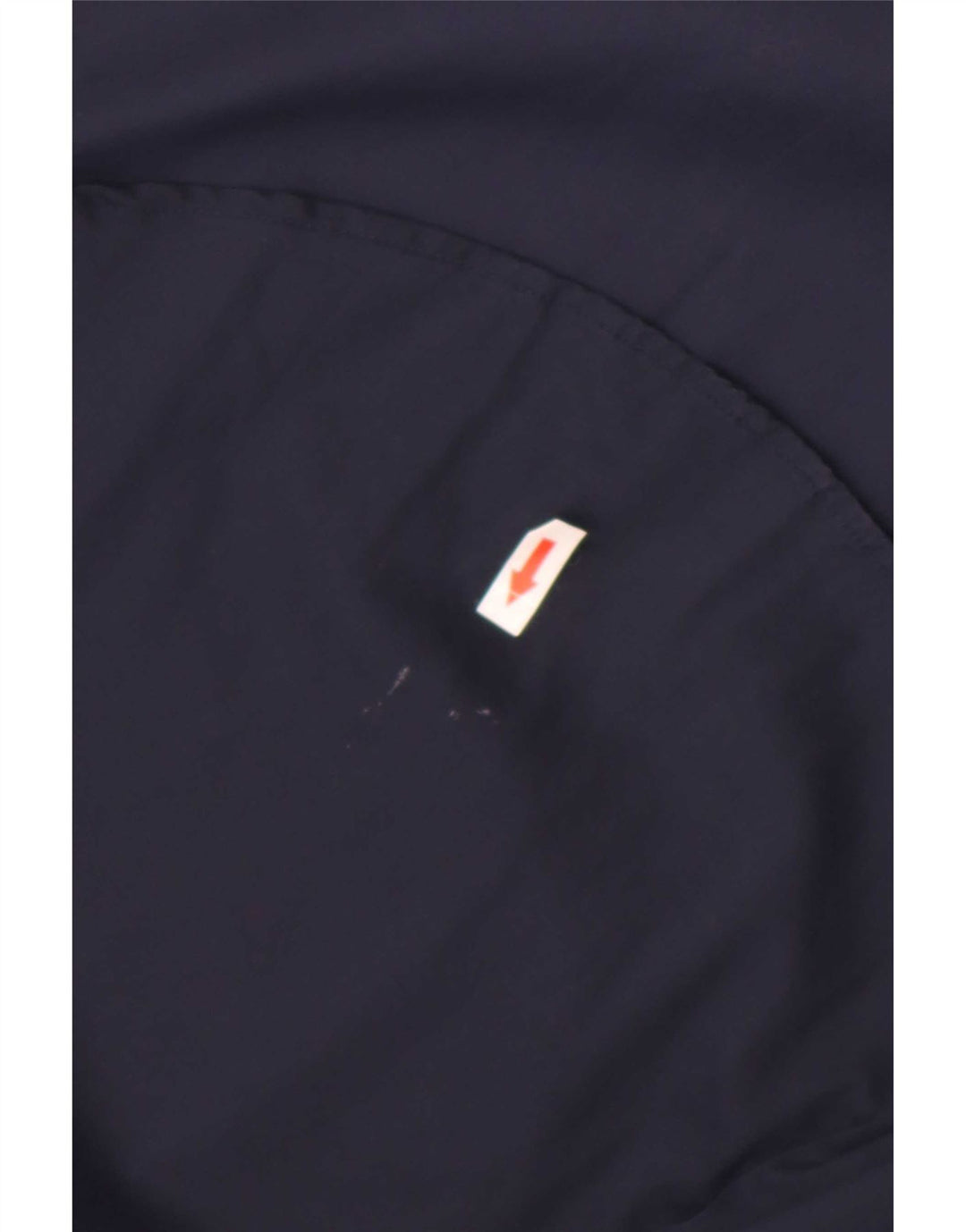 Cos Dame Loose Fit Pullover Shirt EU 36 Small Navy Blue Bomuld