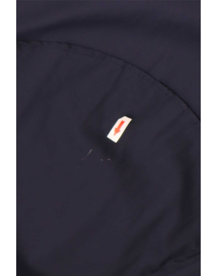 Cos Dame Loose Fit Pullover Shirt EU 36 Small Navy Blue Bomuld