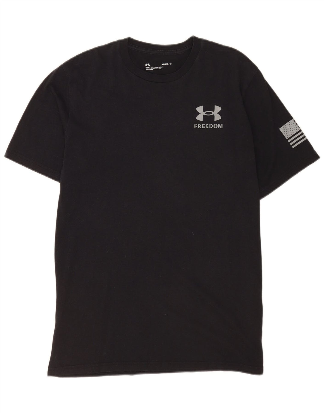 Under Armour Herre grafisk T-shirt Top Medium Sort Sports