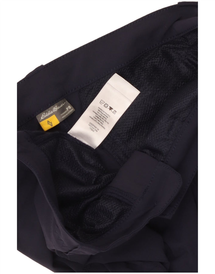 Eddie Bauer Dame Straight Cargo Bukser US 8 Medium W32 L28 Navy Blue