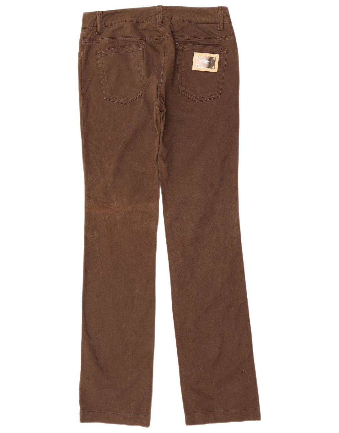Dolce & Gabbana Lige jeans til kvinder IT 42 Medium W28 L33 Brun Bomuld