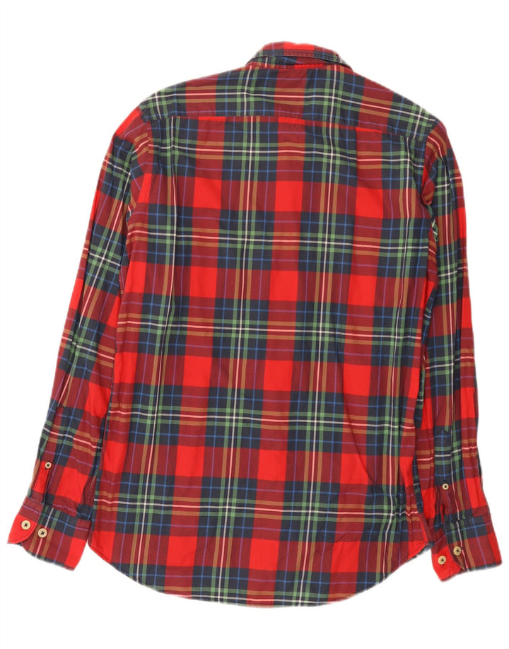 Massimo Dutti Herre Casual Fit skjorte Medium rød ternet