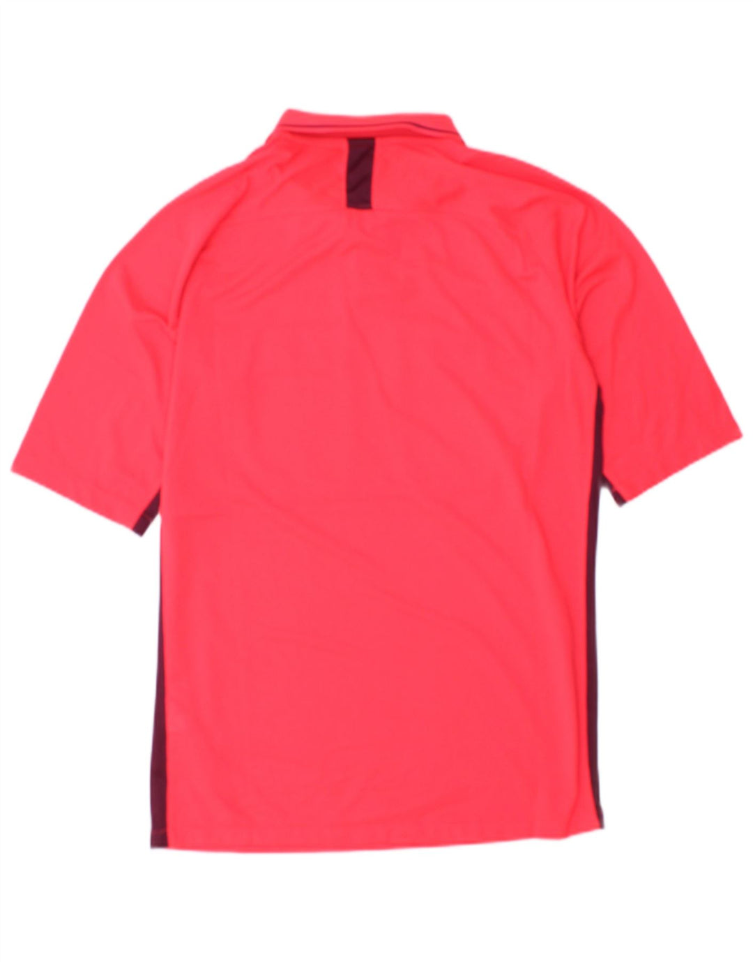 Nike Dri Fit poloshirt til mænd, medium Pink Colourblock Polyester