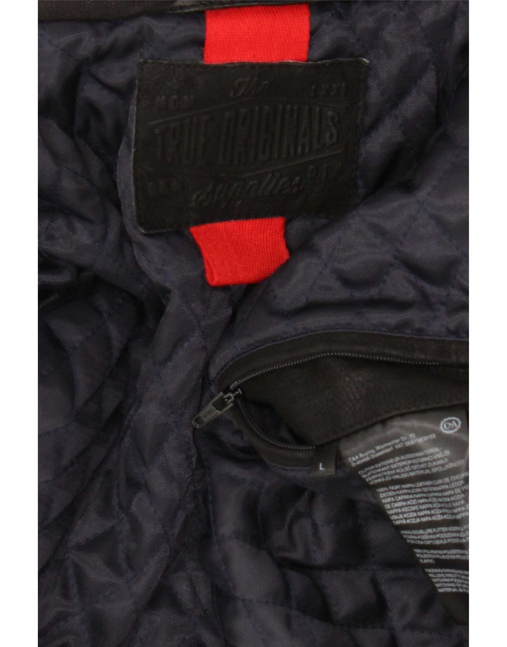 Vintage herre læderjakke UK 40 Large Black