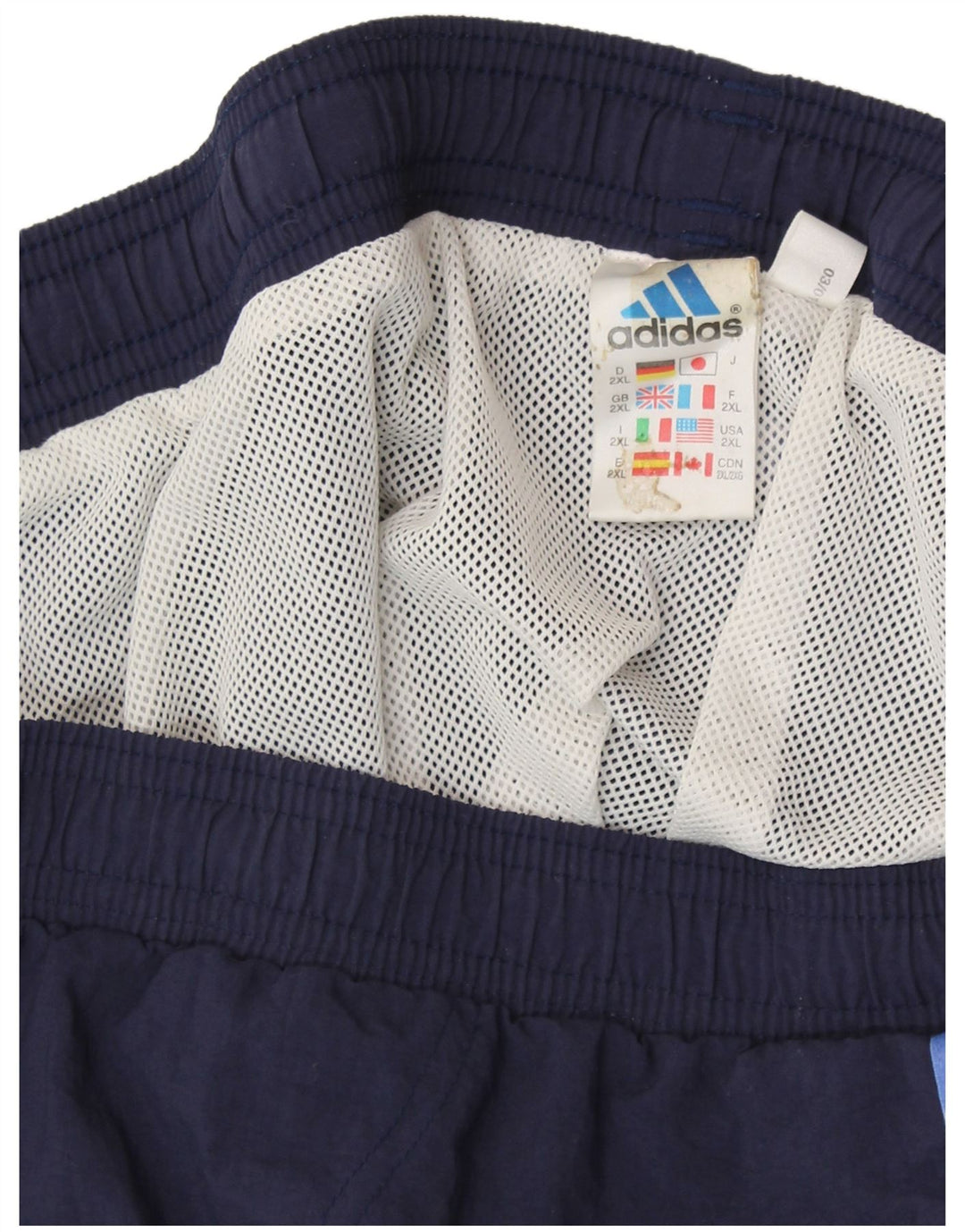 ADIDAS Sportshorts til mænd 2XL marineblå polyester