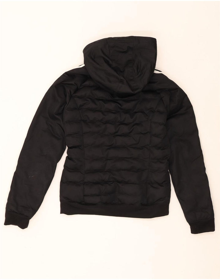 Adidas hættejakke til kvinder UK 8 Lille sort polyester