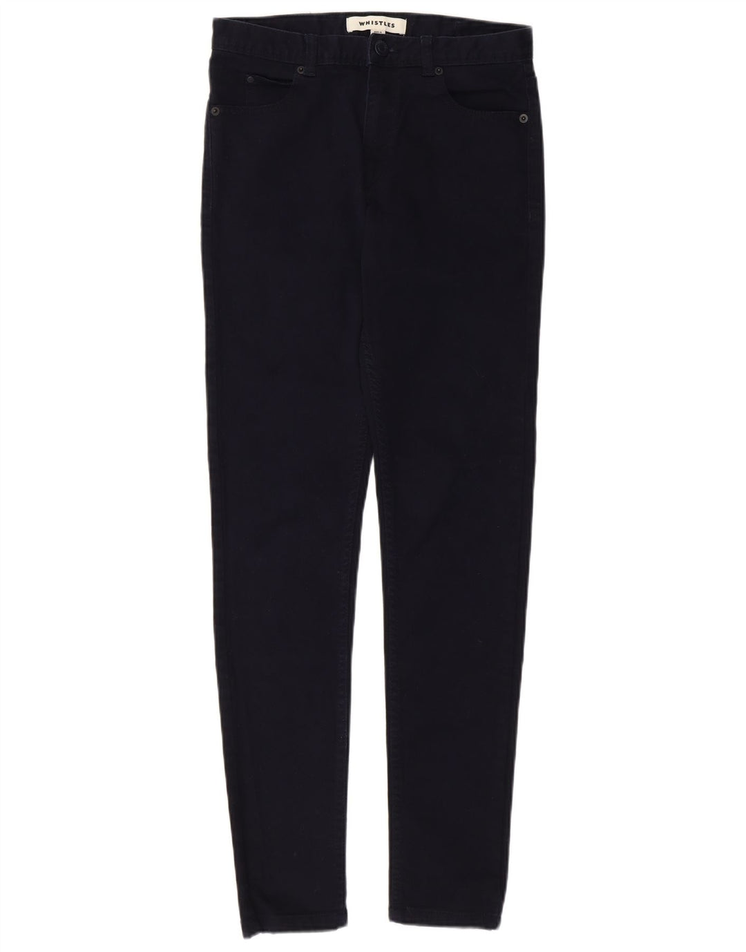 WHISTLE Dame Skinny Jeans W28 L29 Marineblå Bomuld