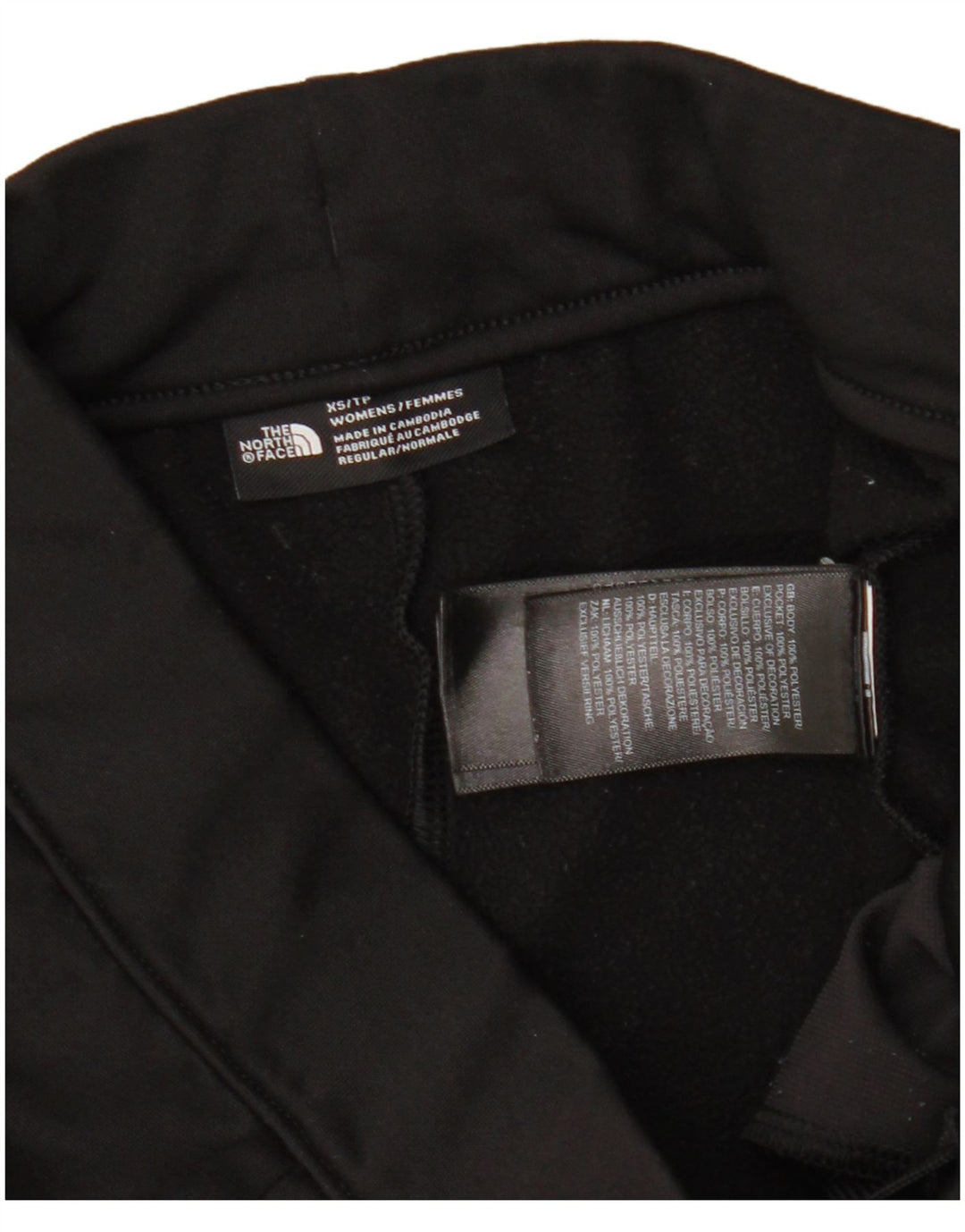 THE NORTH FACE Grafisk træningsdragt til kvinder Joggers UK 4 XS Sort