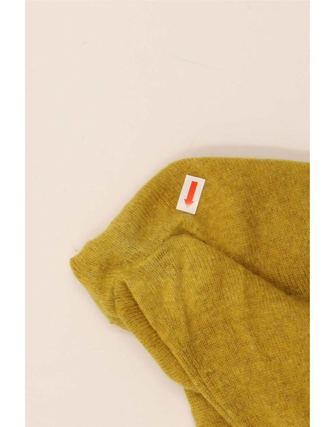 Hobbs Dame Turtle Neck Sweater UK 14 Medium Yellow Wool