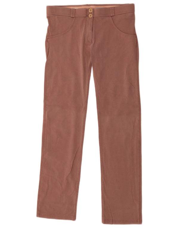 Freddy Dame Lige Casual Bukser UK 12 Medium W30 L30 Brun Bomuld