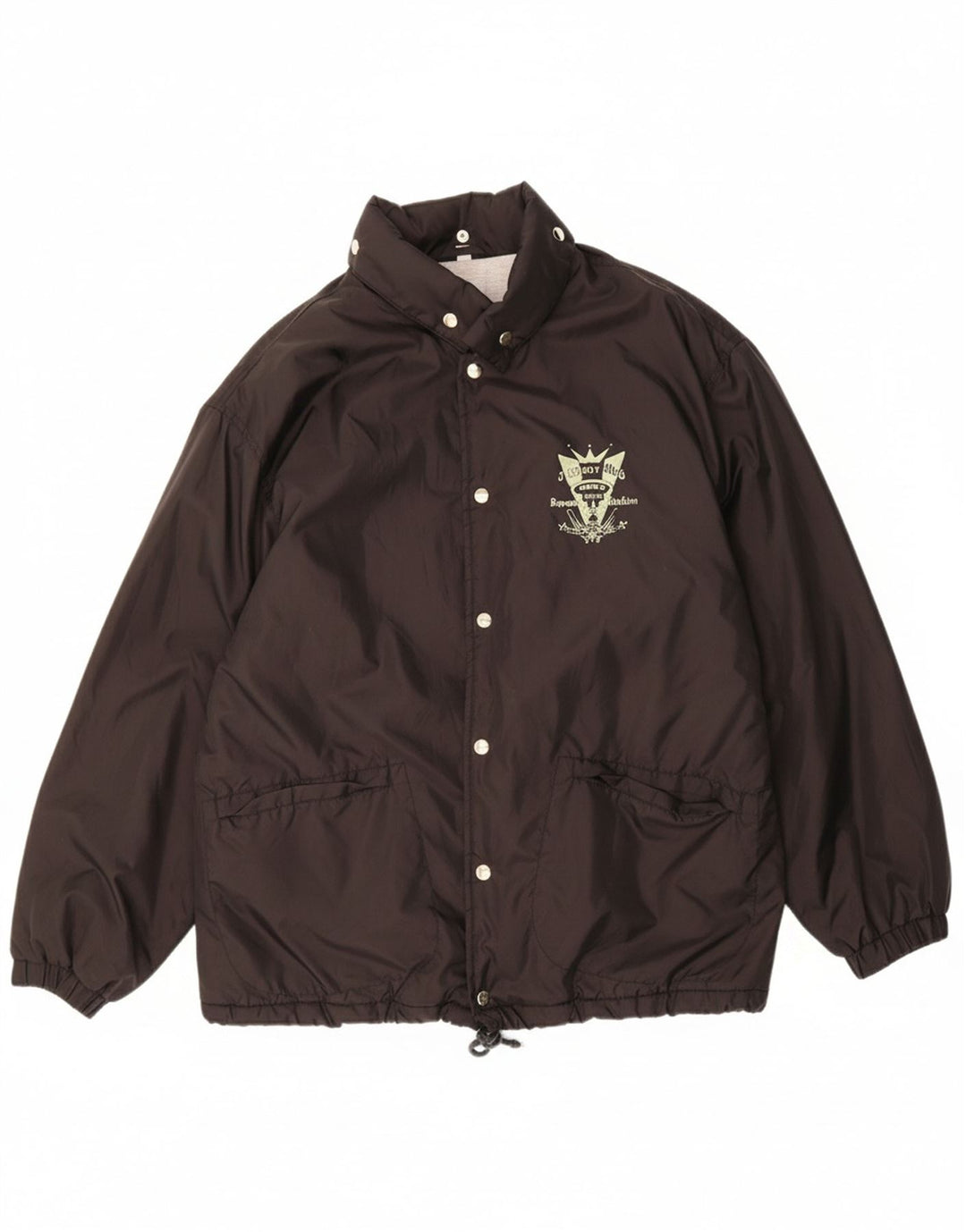 JOHN BANER Mens Rain Jacket UK 40 Large Black Polyamide