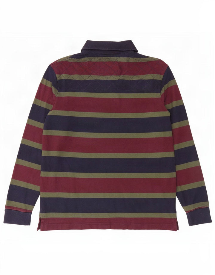 Marks & Spencer Herre Blue Harbor Rugby Polo Shirt Lille Flerfarvet