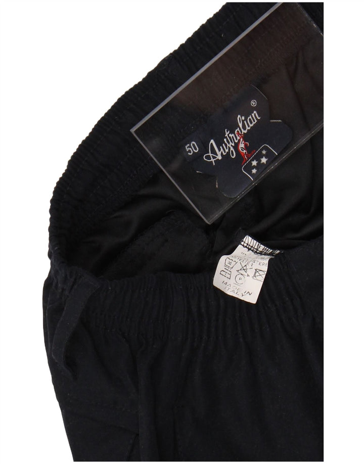 AUSTRALIAN L'ALPINA Chinobukser til mænd IT 50 Large W30 L30 Marineblå