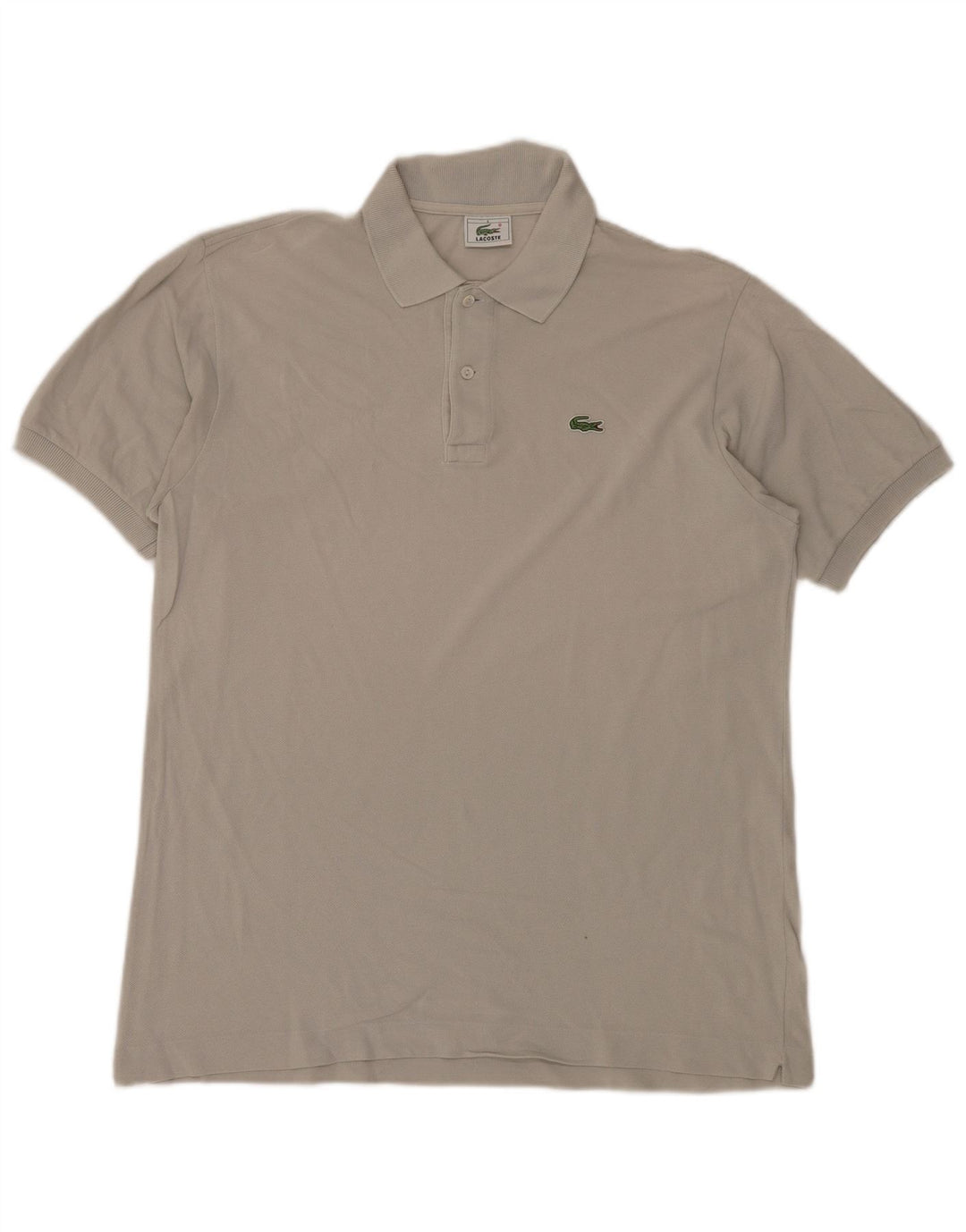 LACOSTE Poloshirt til mænd str. 5 Large Grå Bomuld