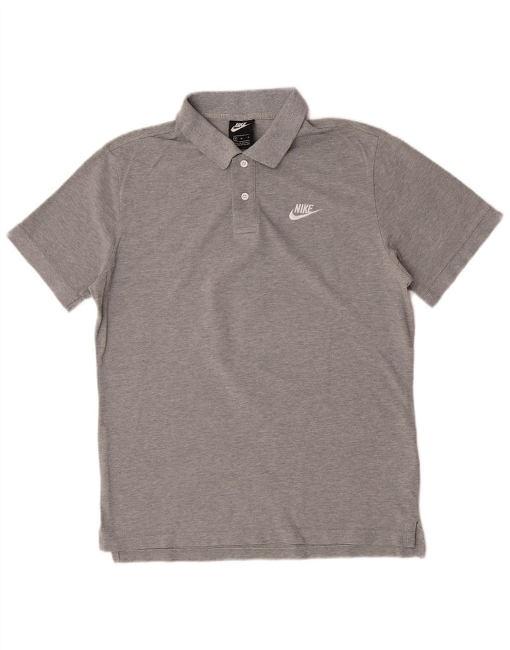 Nike herre poloshirt mellemgrå bomuld