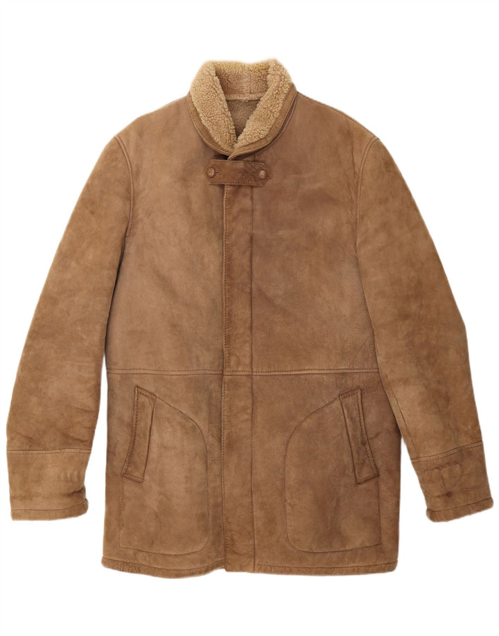 Everest Herre Shearling Jacket IT 54 2XL Beige