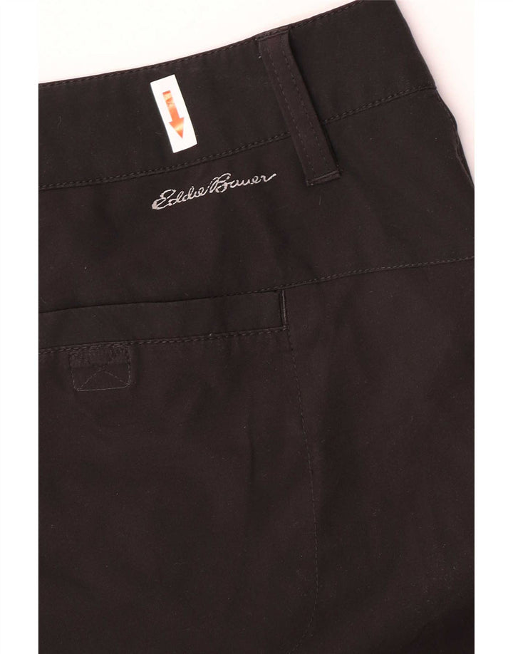 Eddie Bauer vandreshorts til kvinder US 12 Large W34 Black Polyester