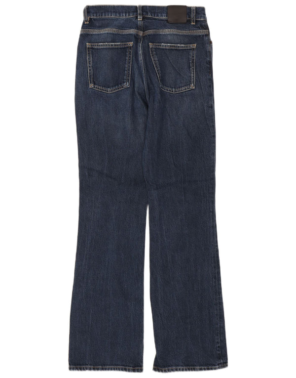 Massimo Dutti Dame Bootcut Jeans EU 36 XS W26 L31 Blå Bomuld