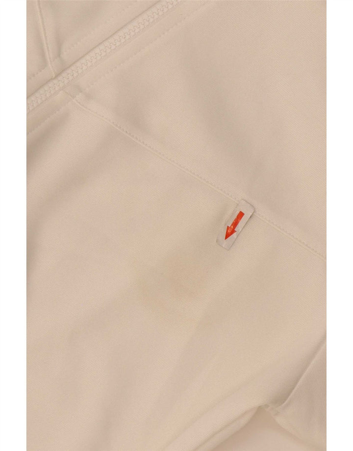 Nike Hættetrøje med lynlås til mænd Lille hvid Colourblock Polyester