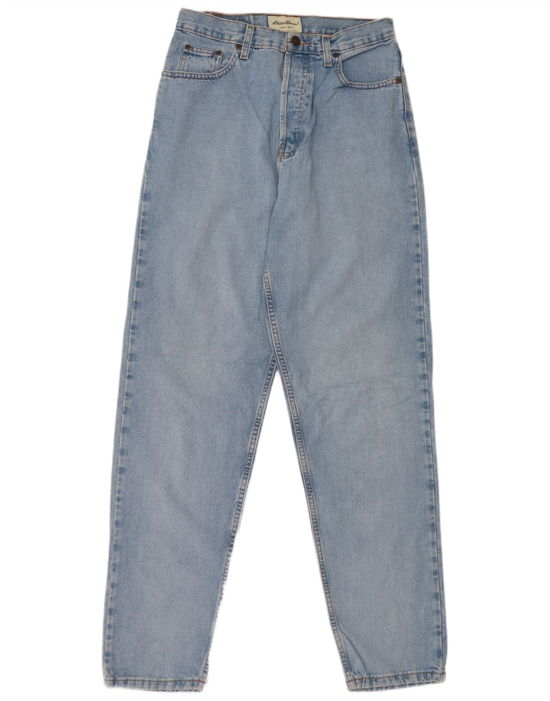 EDDIE BAUER Dame-tilspidsede jeans US 8 Medium W28 L33 Blå Bomuld