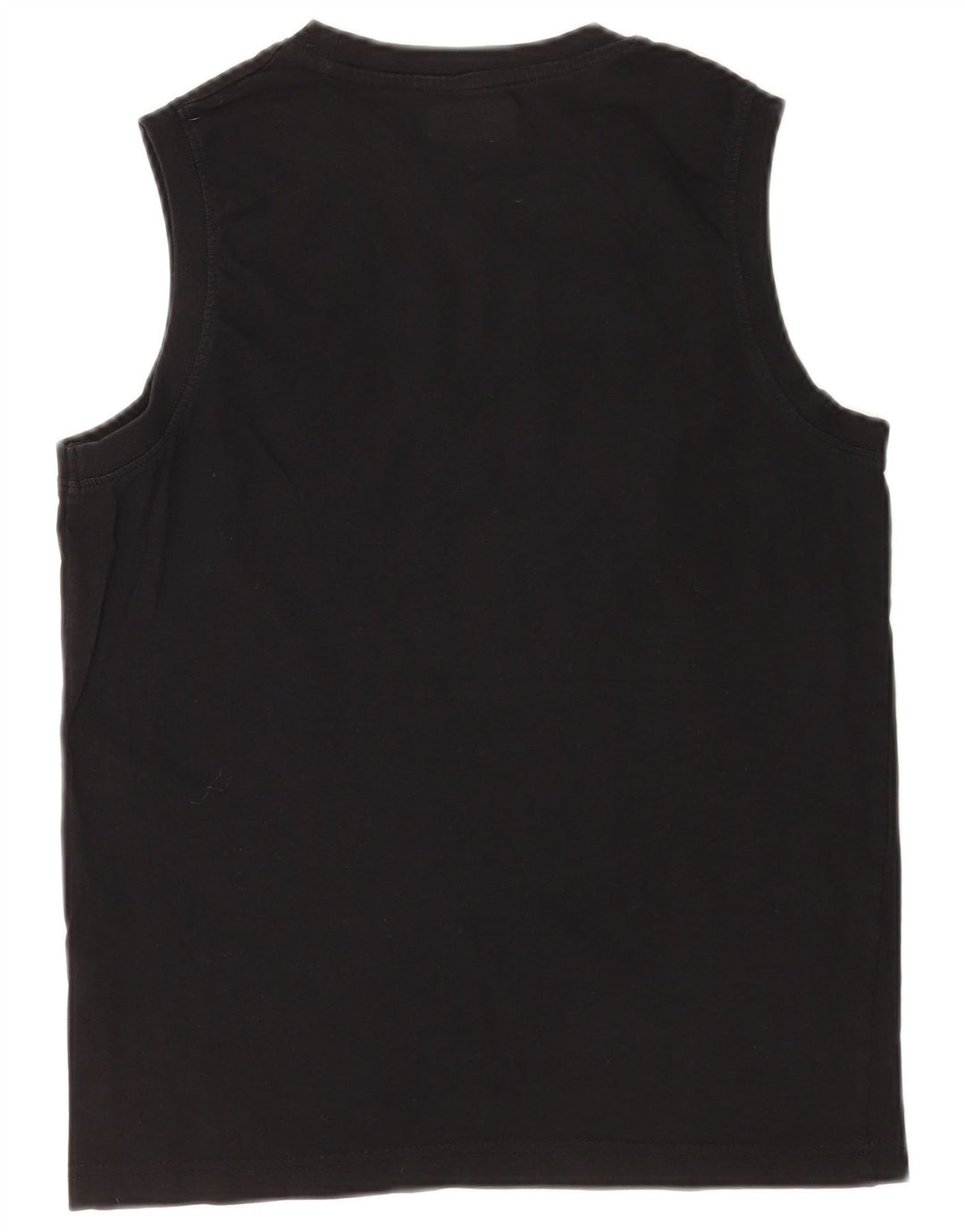 Kappa Herre Grafisk Vest Top Medium Sort Bomuld