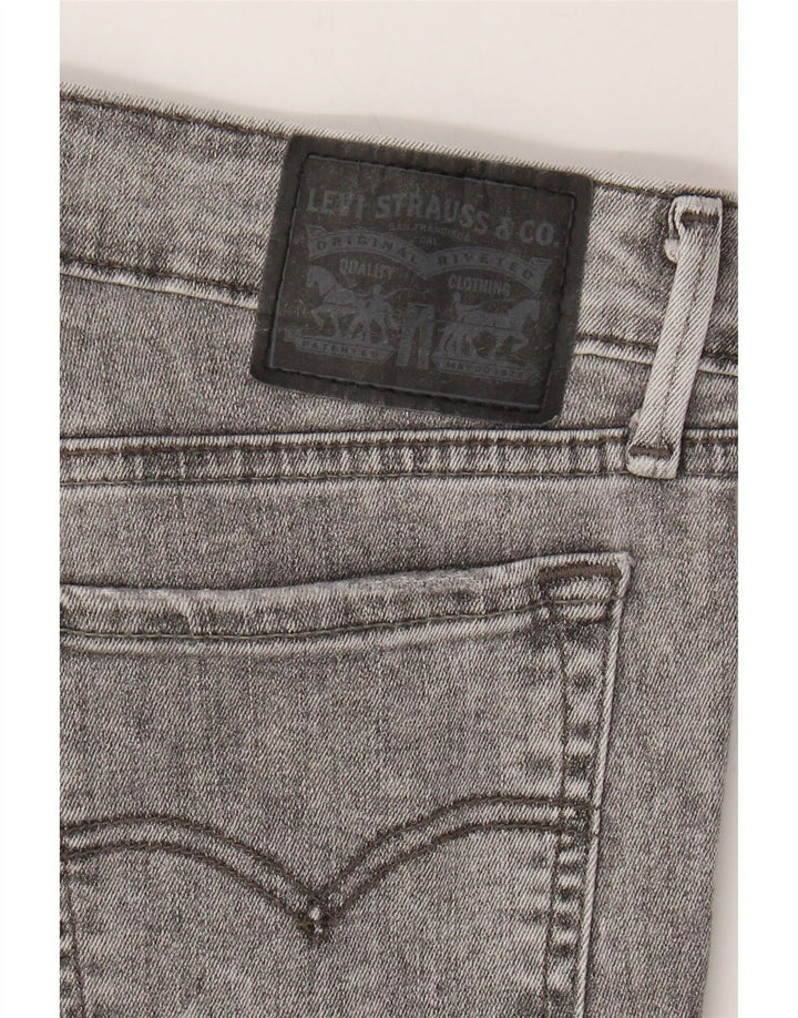 LEVI'S Womens 711 Skinny Jeans W25 L30 Grey Cotton Vintage Levi's and Second-Hand Levi's from Messina Hembry 