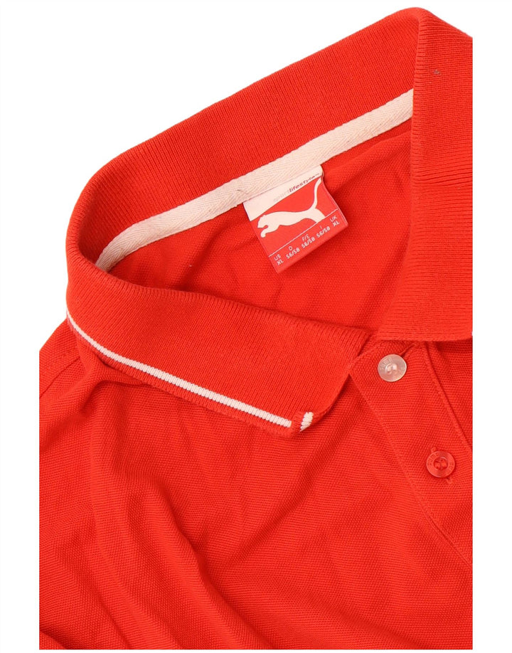 Puma Polo Shirt til mænd XL Rød