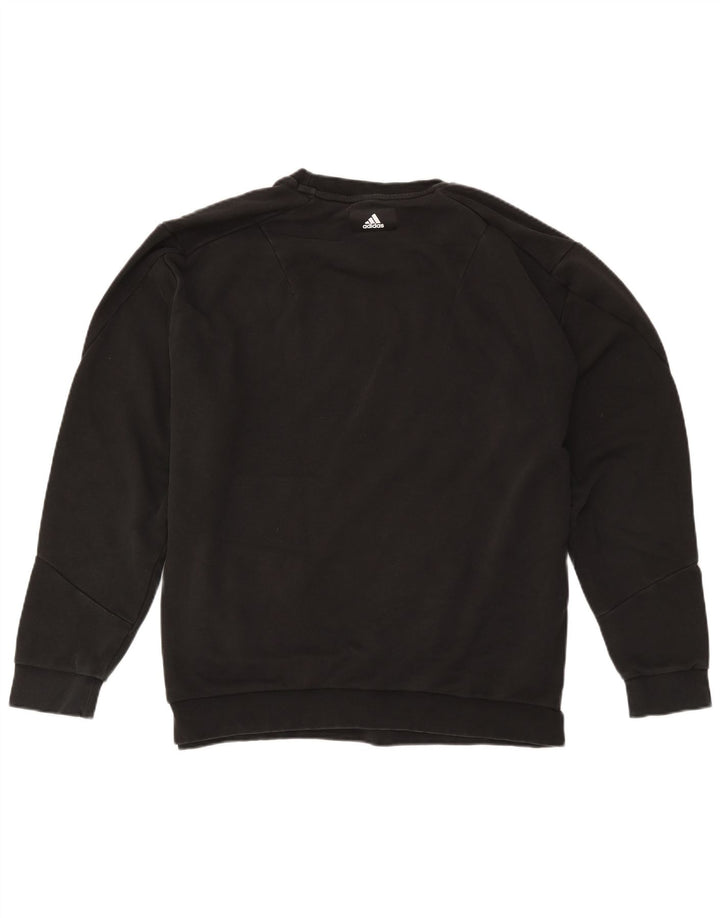 Adidas Graphic Sweatshirt Jumper XL Sort bomuld