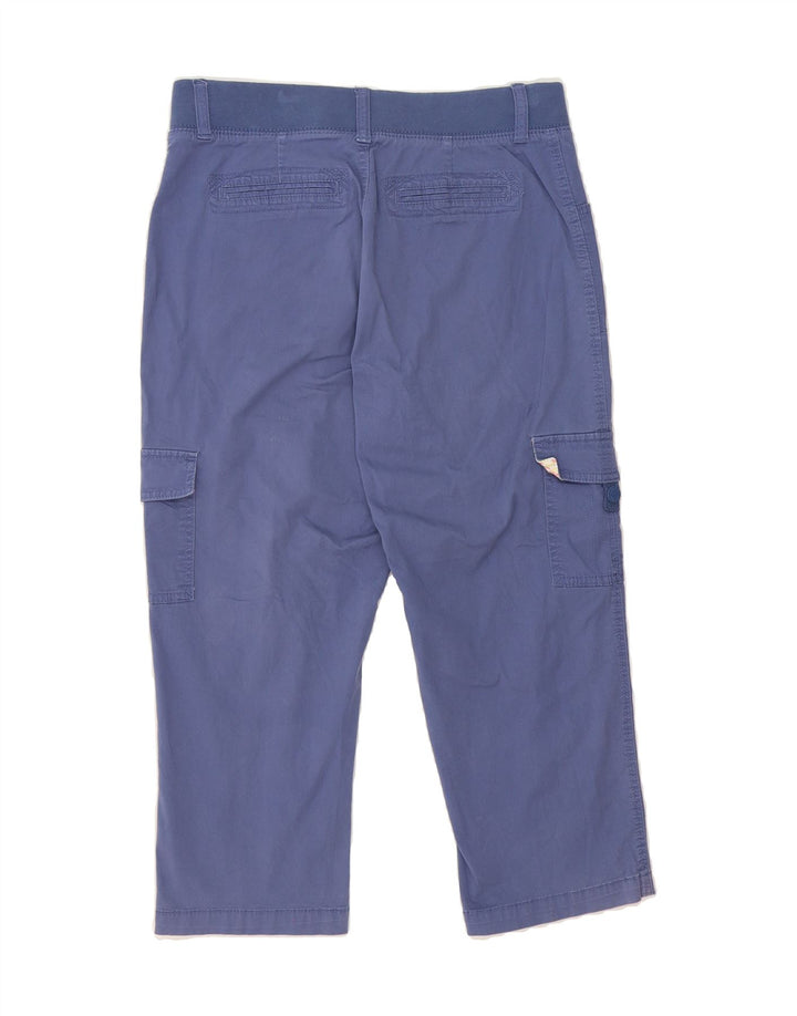 LEE Womens Easy Fit Straight Cargo Trousers Medium W32 L21 Blue Cotton Vintage Lee and Second-Hand Lee from Messina Hembry 