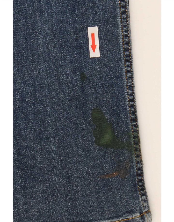 Lee Mens Brooklyn Straight Jeans W36 L30 Blå Bomuld