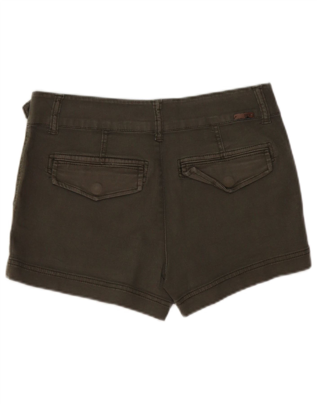 BKE Dame denim Shorts W27 Small Khaki Bomuld