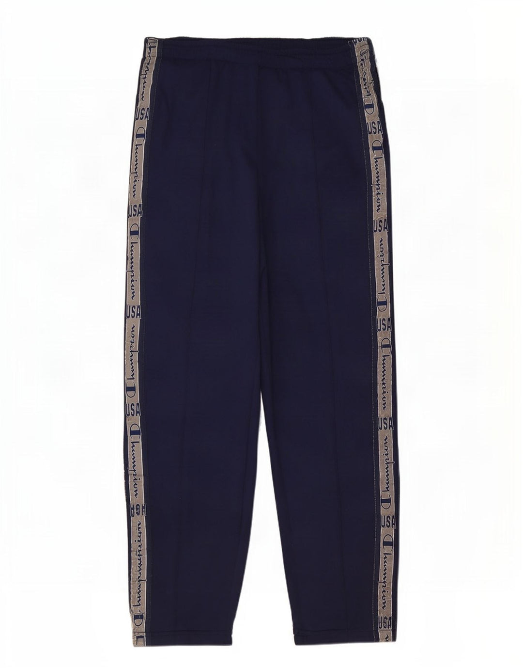 Champion Herre grafisk træningsdragt Bukser Large Navy Blue Colourblock