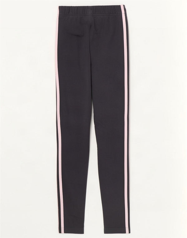 Adidas Pige Leggings 13-14 År Grå Bomuld