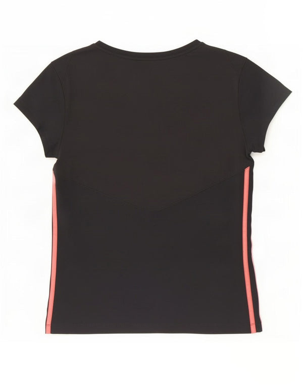 Adidas Dame Climacool T-Shirt Top UK 12/14 Medium Sort Colourblock Nylon