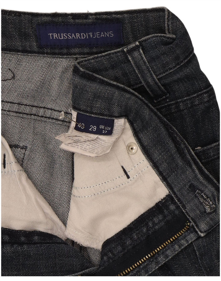 Trussardi Lige Jeans til kvinder W27 L30 Marineblå