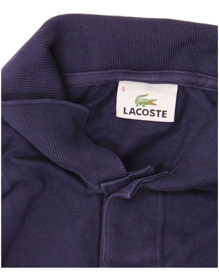 Lacoste Herre poloskjorte str. 5 Large Marineblå Bomuld