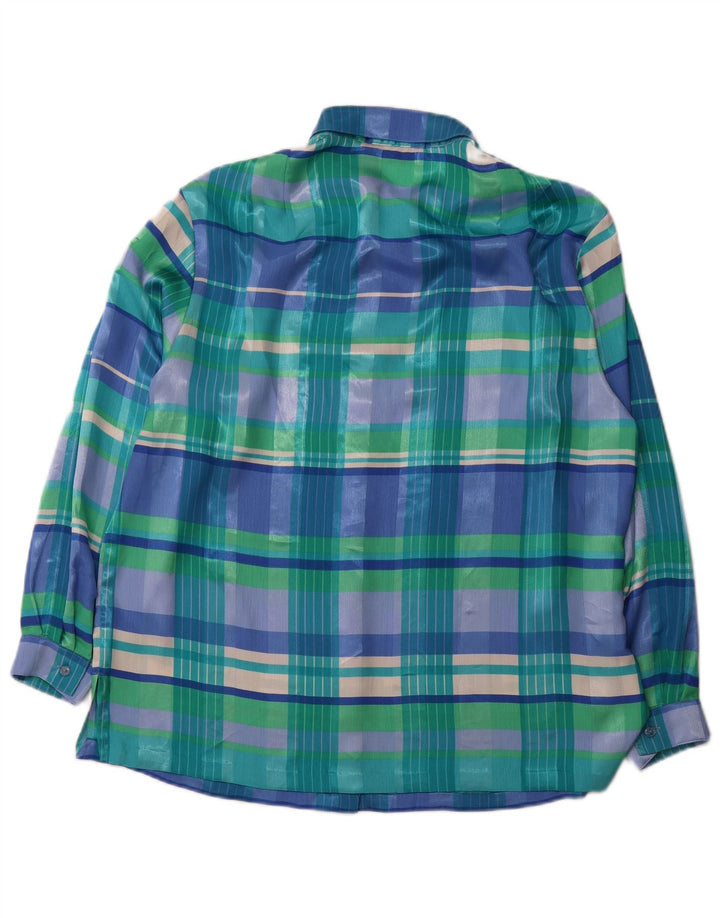 YARELL Womens Shirt EU 44 XL Multicoloured Check Polyester