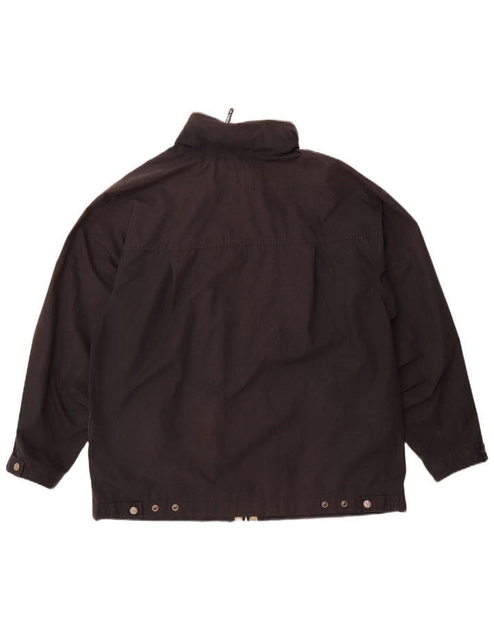 Jack Wolfskin Herre regnjakke UK 40 Large Black Polyester