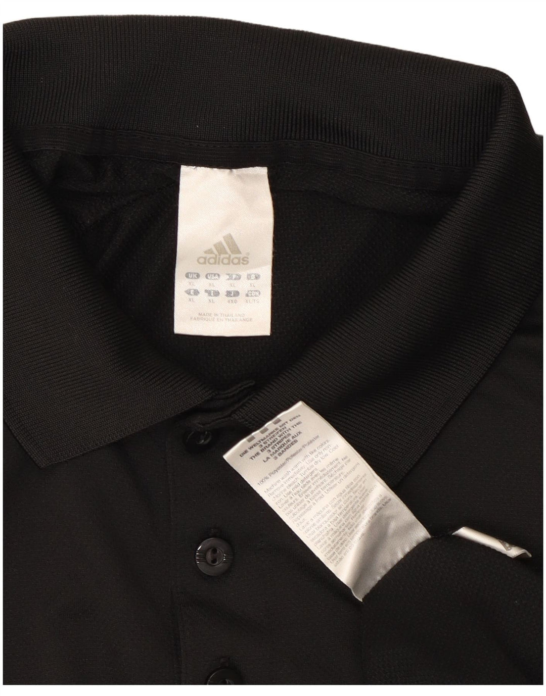 Adidas Herre Climacool Polo Shirt XL Sort Polyester