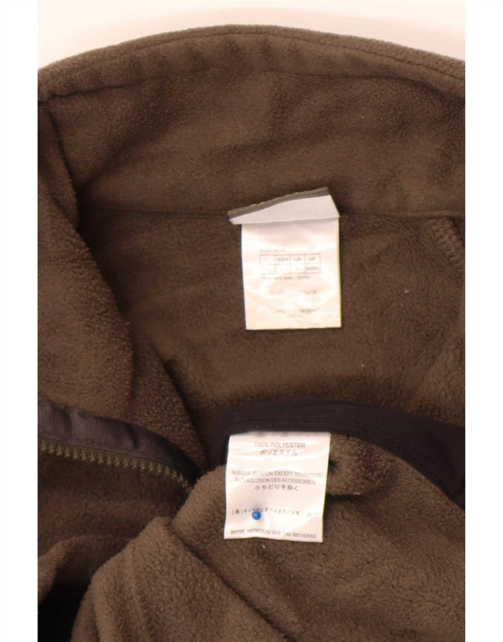 Jack Wolfskin Herre Liner Fleecejakke UK 40/42 Stor Khaki Polyester