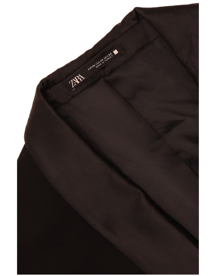 Zara Herre 1-knap blazerjakke EU 50 Medium Sort