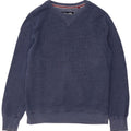 Superdry Grafisk Sweatshirt-trøje til mænd XL Blå Flecked Bomuld