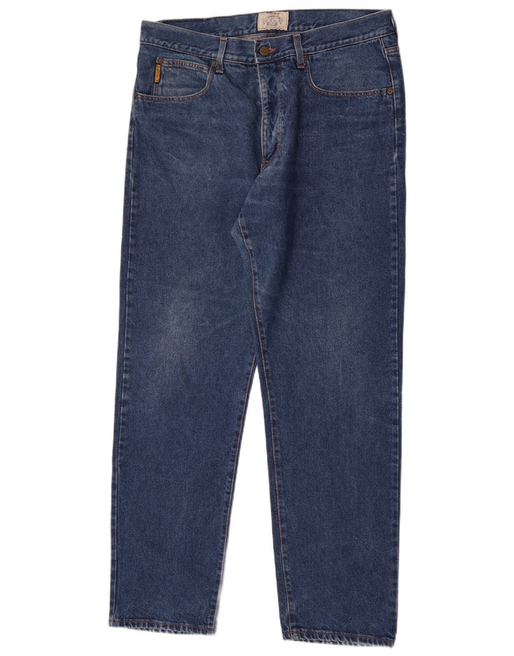 Armani Straight Jeans til mænd W38 L33 Blå