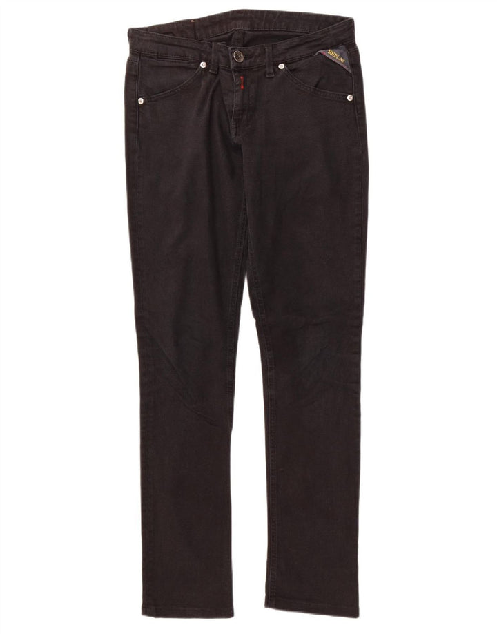 REPLAY Womens Slim Jeans W28 L30 Black