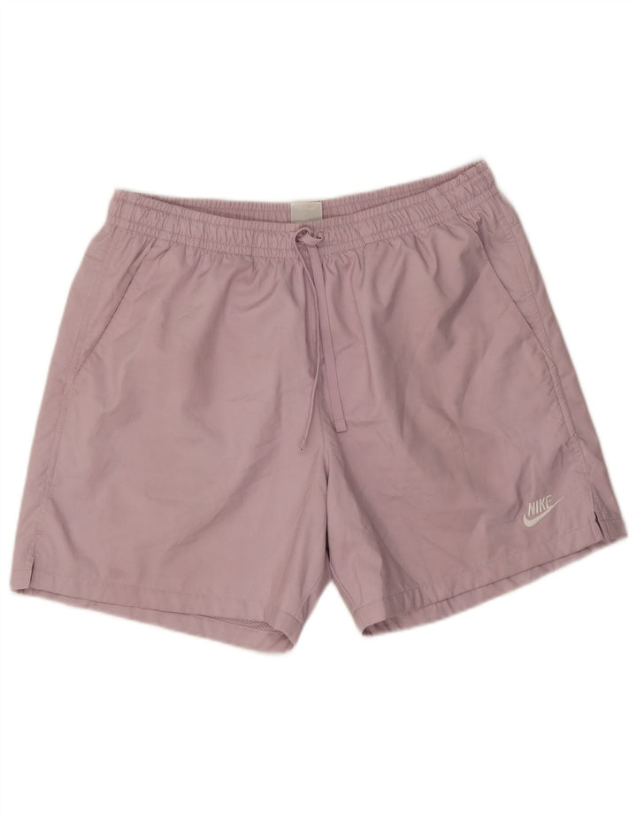 Nike Sportshorts til mænd store lyserøde polyester